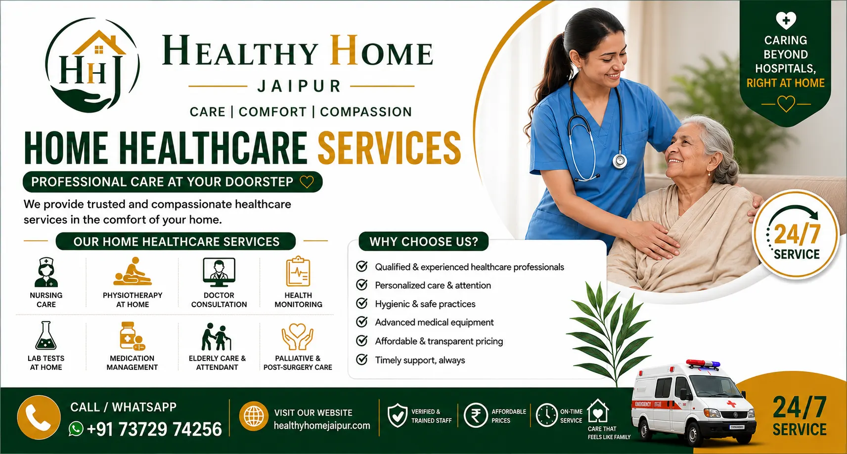 Home Healthcare Services in Jaipur